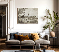 Imaginary View Of Padua By Canaletto Fine Art Print