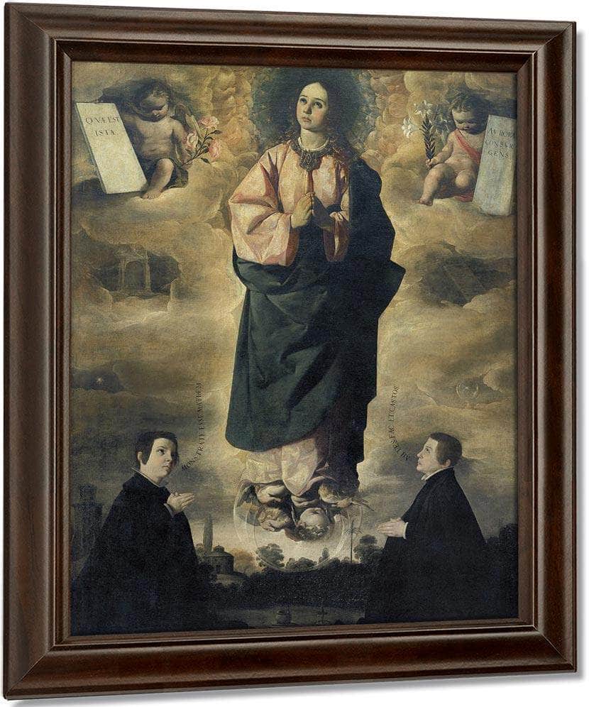Immaculada Concepcio By Francisco De Zurbaran Fine Art Print