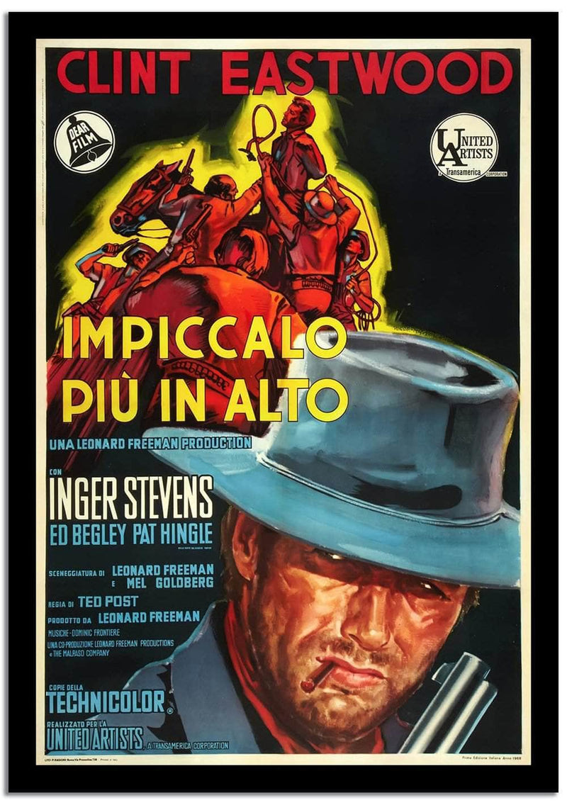 Impiccalo Piu In Alto  Vintage Poster Fine Art Print