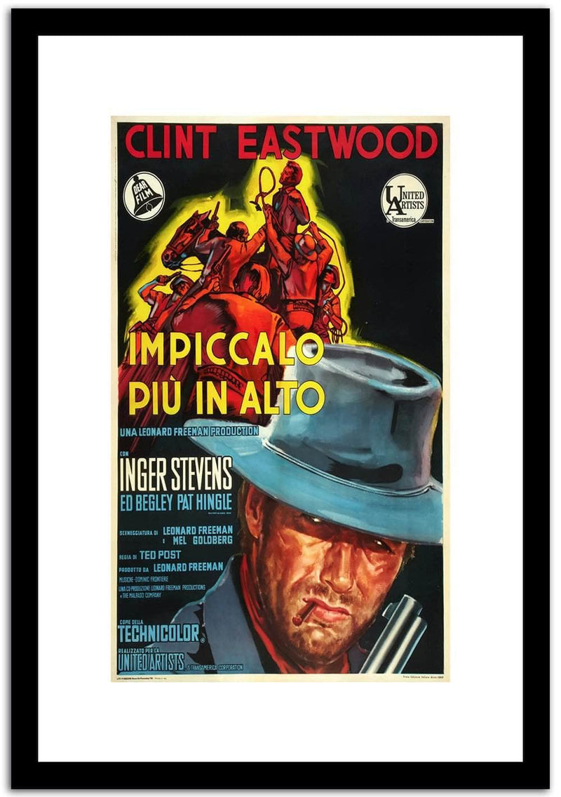 Impiccalo Piu In Alto  Vintage Poster Fine Art Print
