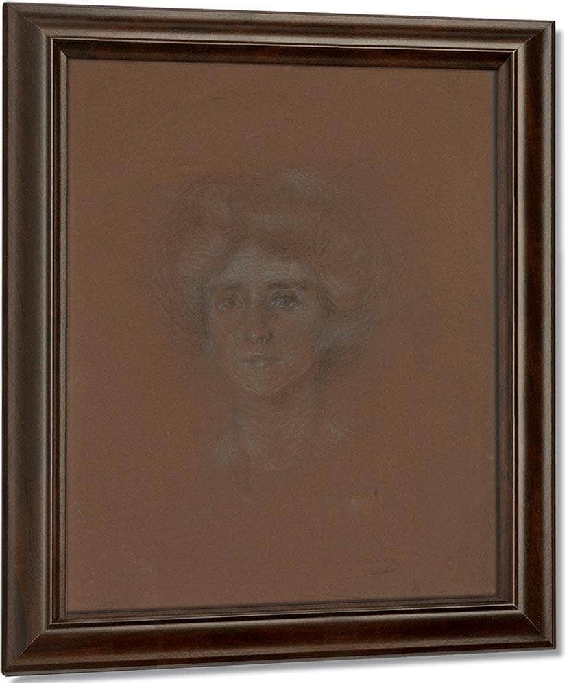 Impression Of Natalie By Alice Pike Barney Fine Art Print