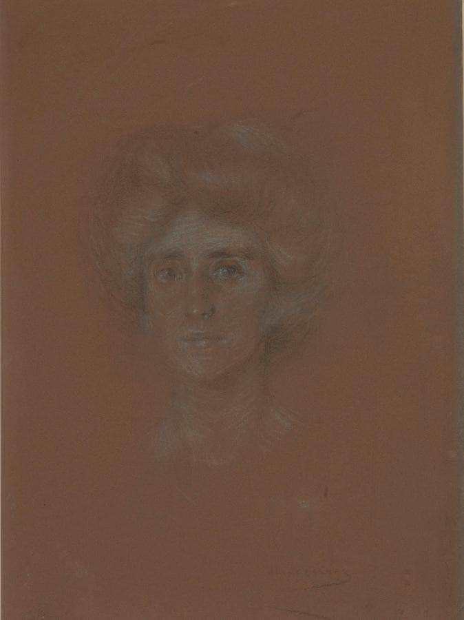 Impression Of Natalie By Alice Pike Barney Fine Art Print