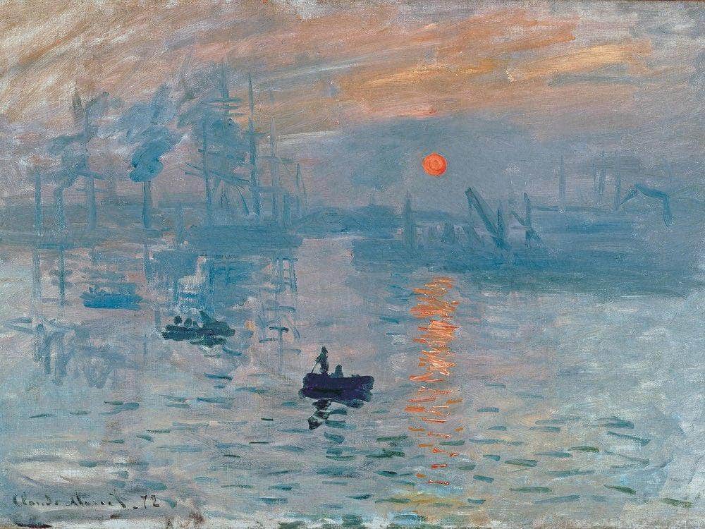 Impression Sunrise 1872 By Claude Monet Fine Art Print