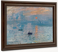 Impression Sunrise 1872 By Claude Monet Fine Art Print