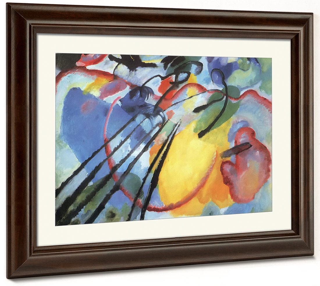 Improvisation 26 ( Oars) 1912 By Wassily Kandinsky Fine Art Print