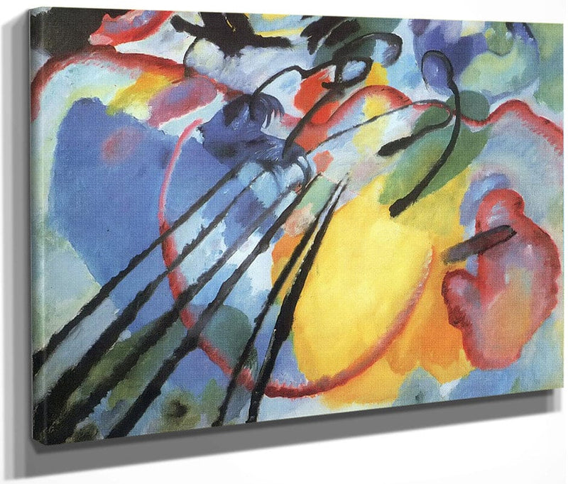 Improvisation 26 ( Oars) 1912 By Wassily Kandinsky Fine Art Print