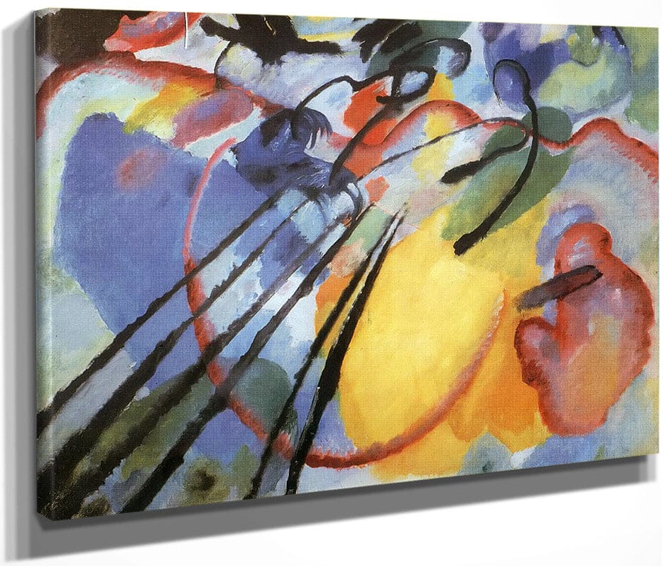 Improvisation 26 (Oars) By Wassily Kandinsky Fine Art Print