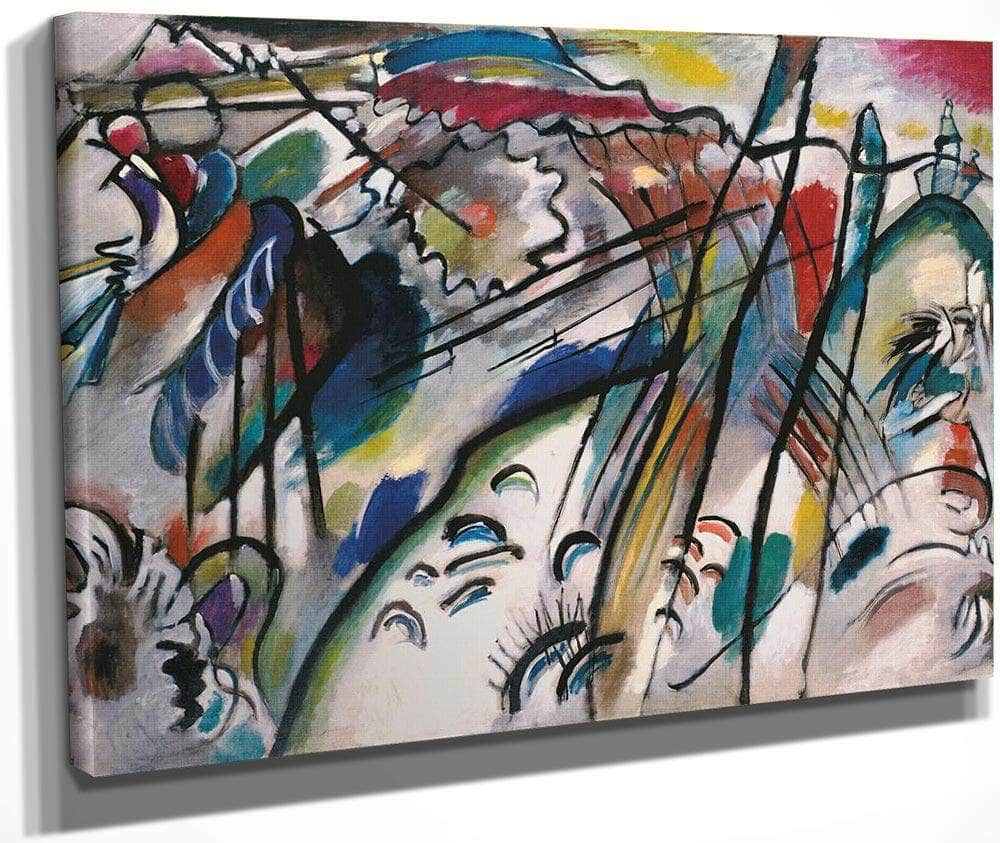 Improvisation 28 Second Version 1912 By Wassily Kandinsky Fine Art Print