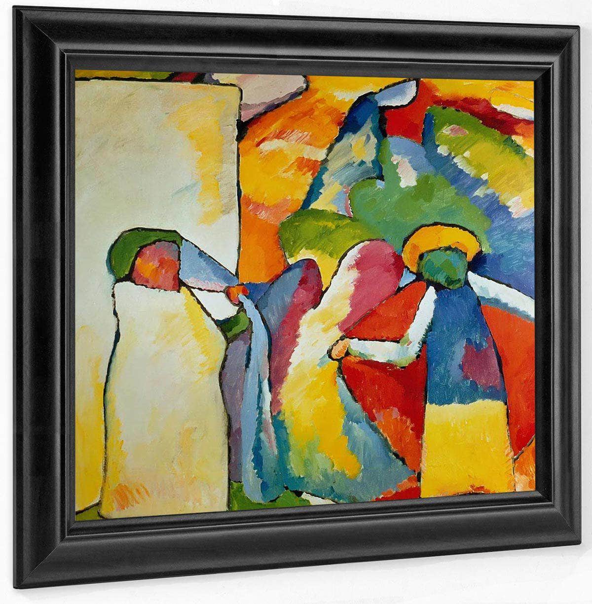 Improvisation 6 ( African) 1909 By Wassily Kandinsky Fine Art Print