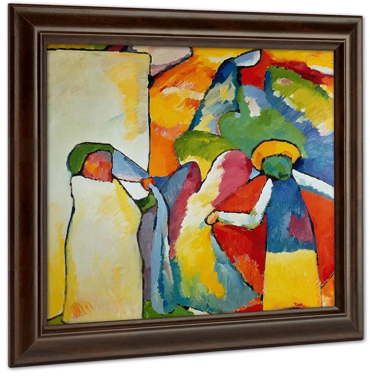 Improvisation 6 ( African) 1909 By Wassily Kandinsky Fine Art Print