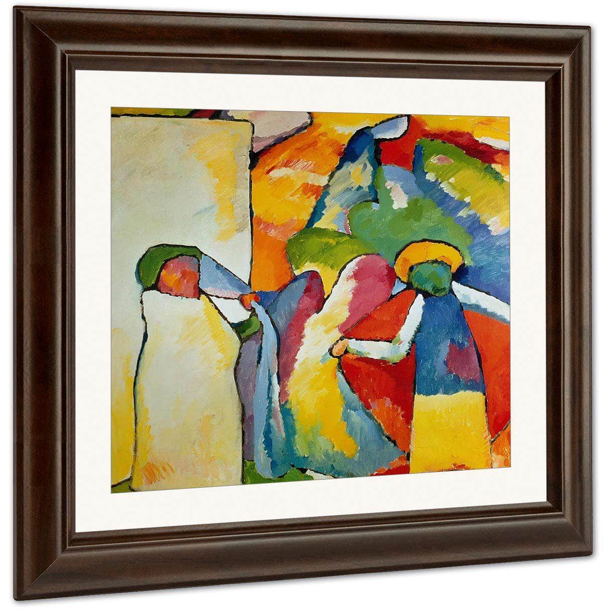 Improvisation 6 ( African) 1909 By Wassily Kandinsky Fine Art Print