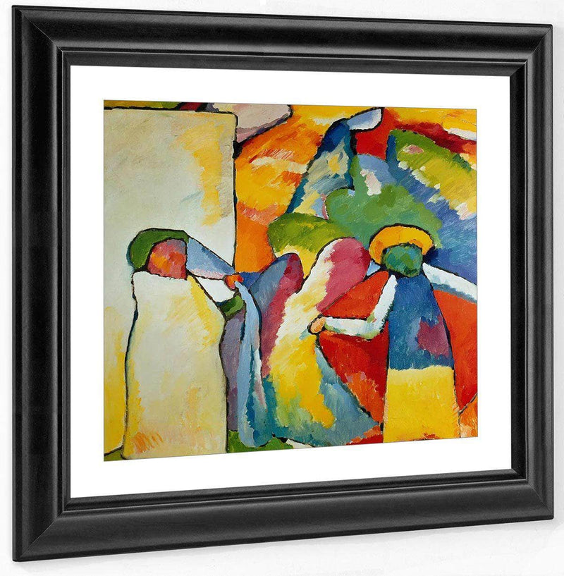 Improvisation 6 ( African) 1909 By Wassily Kandinsky Fine Art Print
