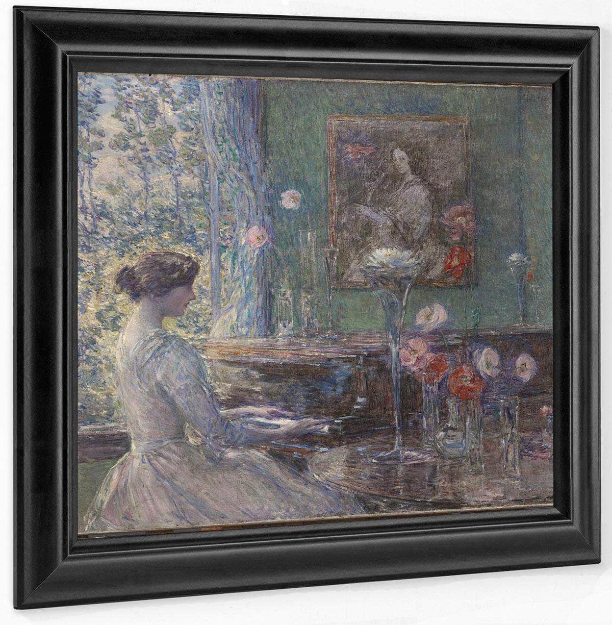 Improvisation By Childe Hassam Fine Art Print