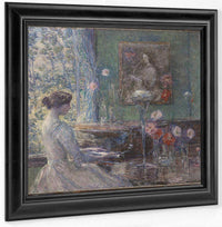 Improvisation By Childe Hassam Fine Art Print