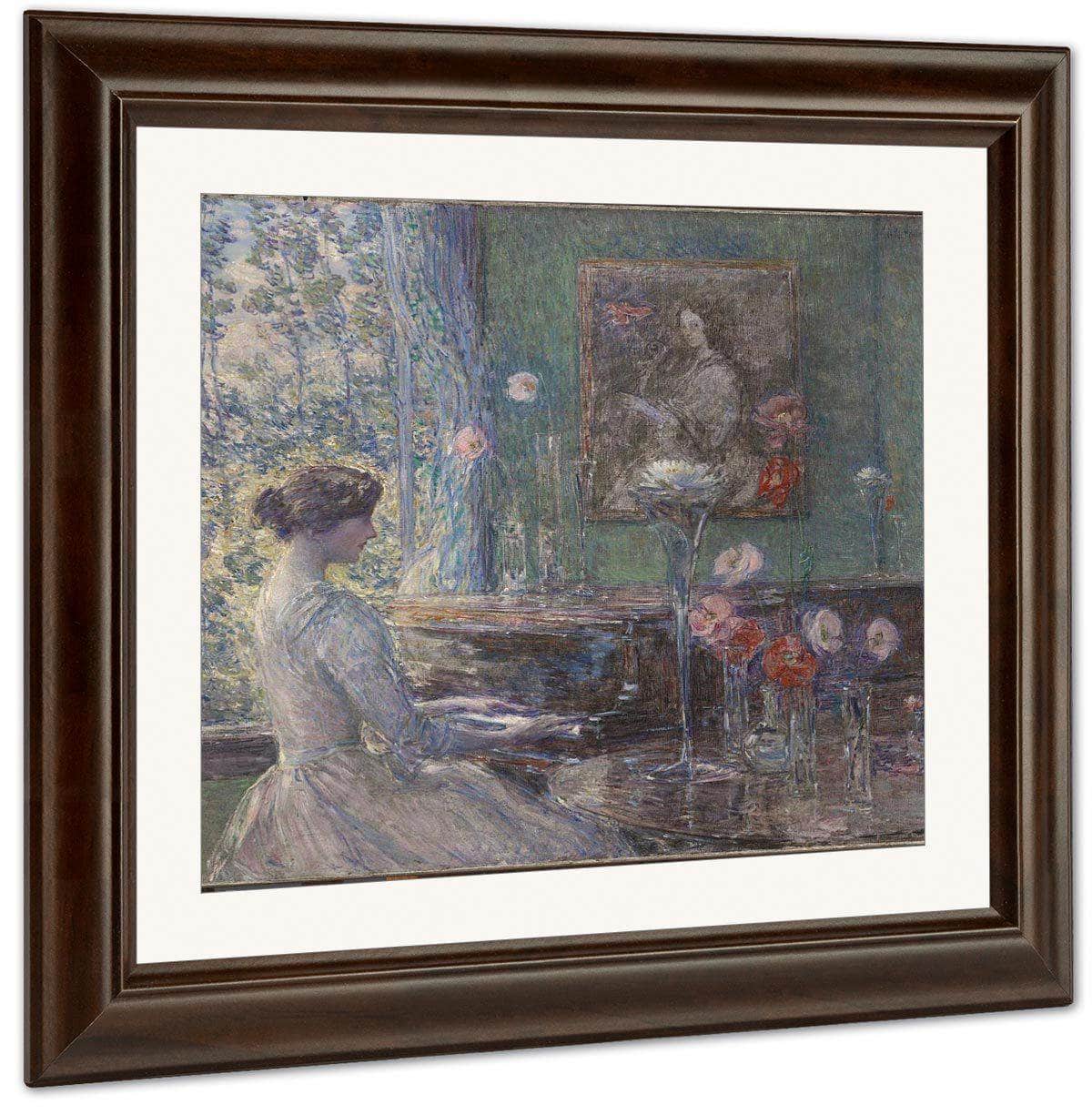 Improvisation By Childe Hassam Fine Art Print