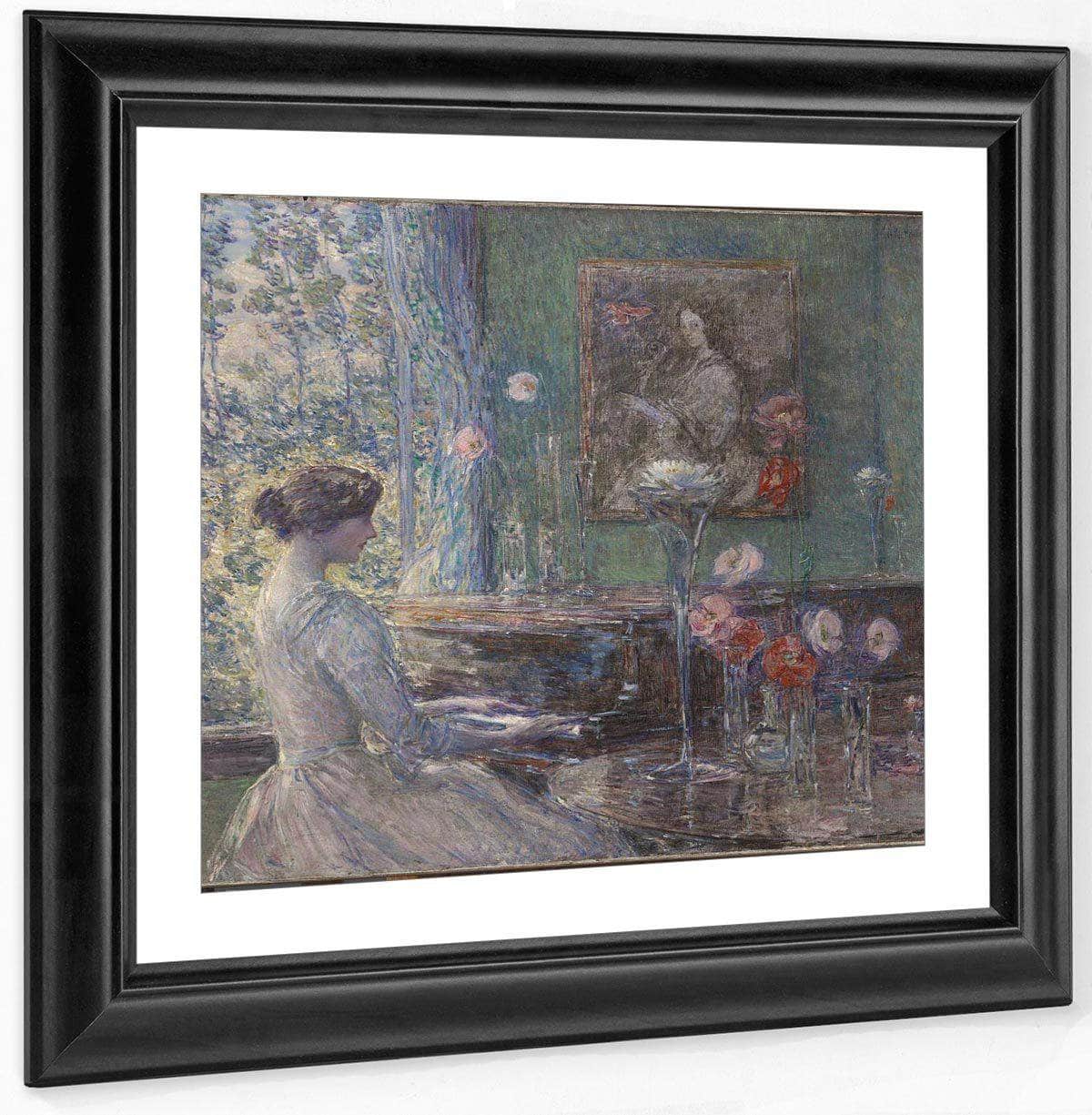 Improvisation By Childe Hassam Fine Art Print