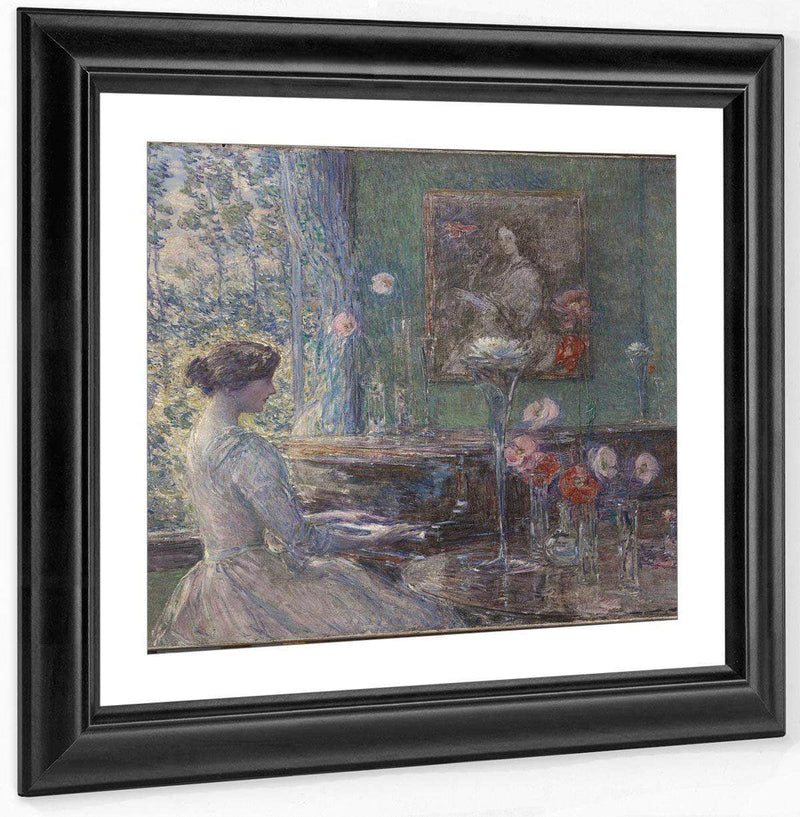 Improvisation By Childe Hassam Fine Art Print