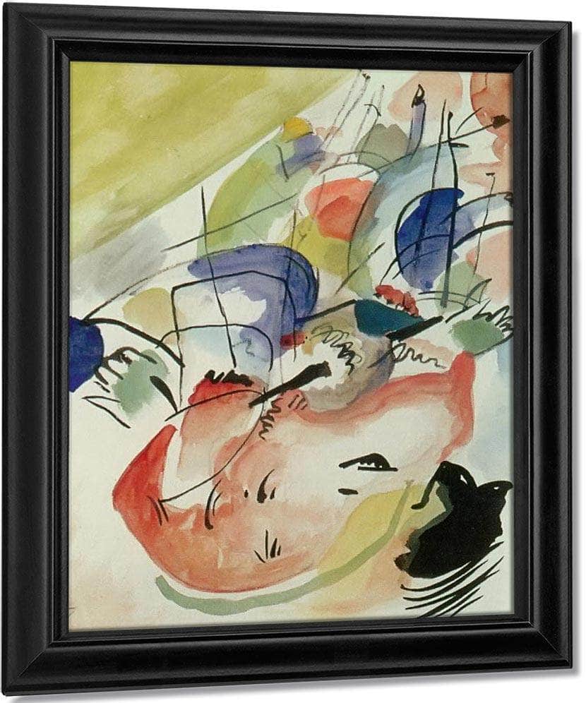 Improvisation Xxxi ( Naval War) M9 Wassily Kandinsky By Fine Art Print