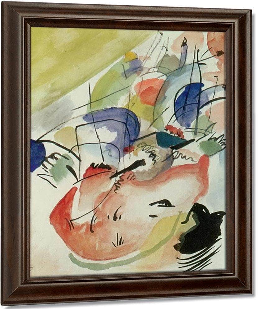 Improvisation Xxxi ( Naval War) M9 Wassily Kandinsky By Fine Art Print