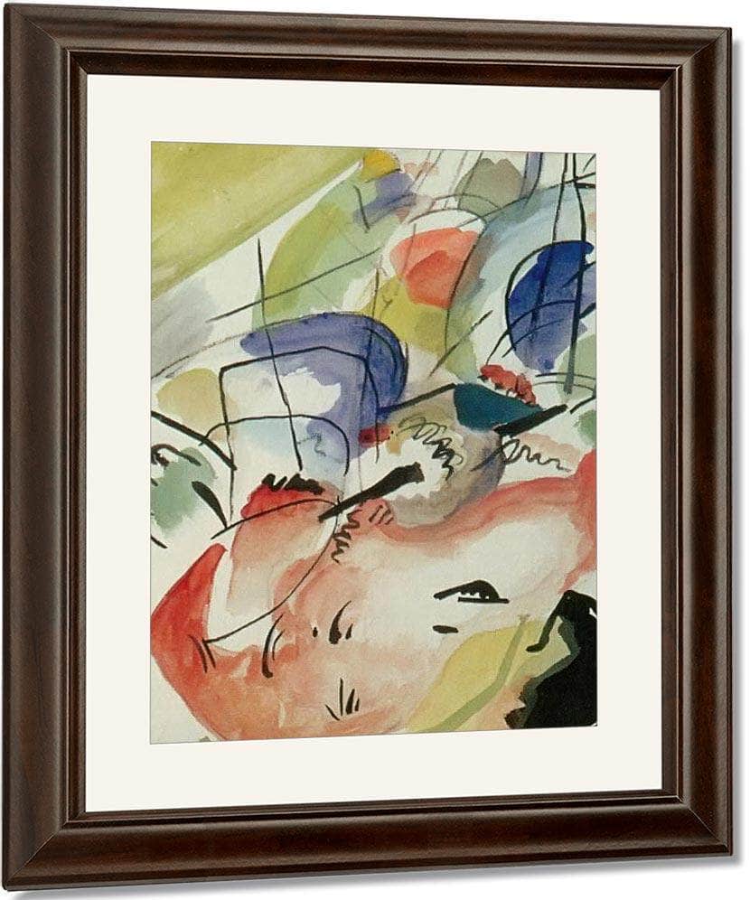 Improvisation Xxxi ( Naval War) M9 Wassily Kandinsky By Fine Art Print