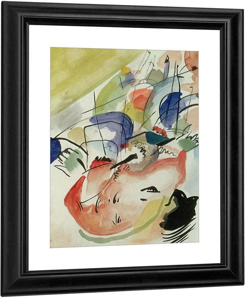 Improvisation Xxxi ( Naval War) M9 Wassily Kandinsky By Fine Art Print