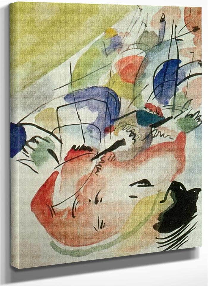 Improvisation Xxxi ( Naval War) M9 Wassily Kandinsky By Fine Art Print