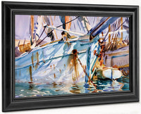 In A Levantine Port By John Singer Sargent Fine Art Print