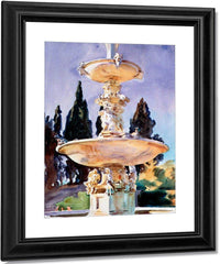 In A Medici Villa By John Singer Sargent Fine Art Print