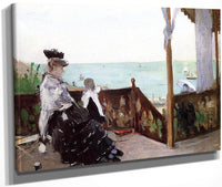 In A Villa At The Seaside 1874 Oil On Canvas   Toledo Museum Of Art Oh By Berthe Morisot Fine Art Print