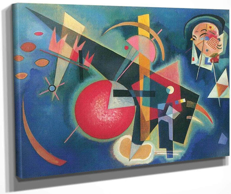 In Blue 1925 By Wassily Kandinsky Fine Art Print