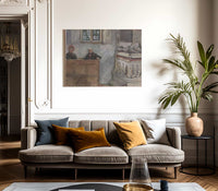 In Church By Edwin Austin Abbey Fine Art Print