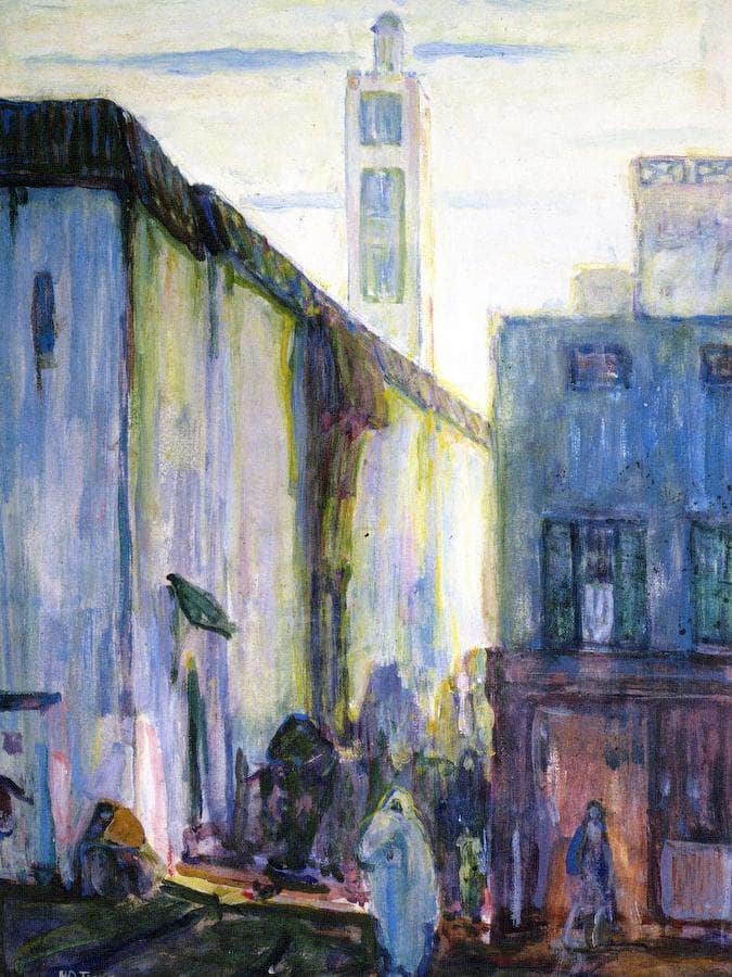In Constantine By Henry Ossawa Tanner Fine Art Print