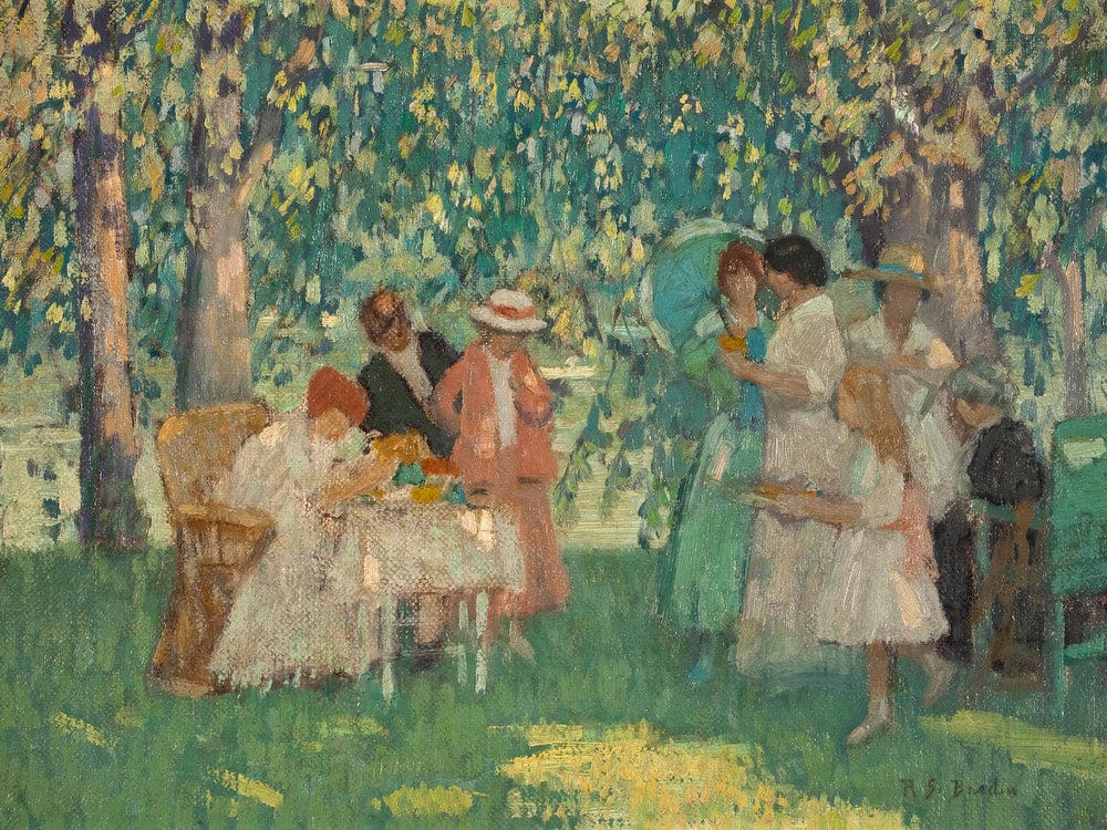 In July By Rae Sloan Bredin Fine Art Print