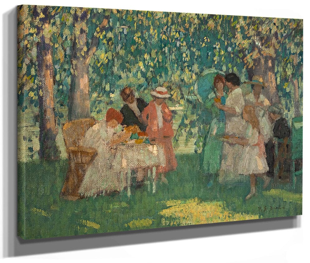 In July By Rae Sloan Bredin Fine Art Print