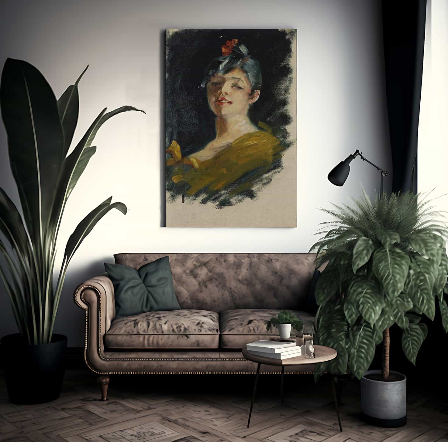 In Life By Alice Pike Barney Fine Art Print
