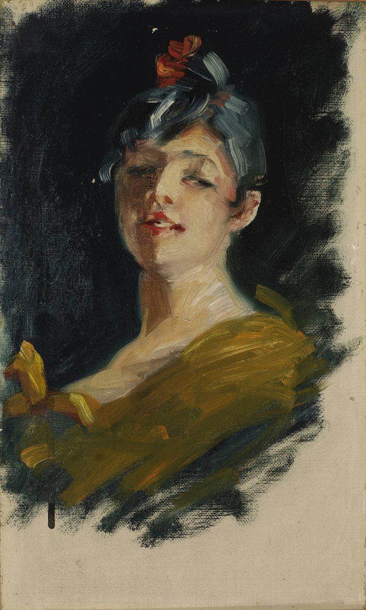 In Life By Alice Pike Barney Fine Art Print
