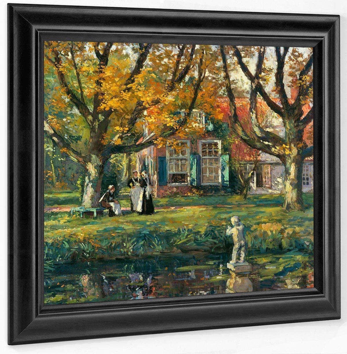 In My Garden By Gari Melchers Fine Art Print