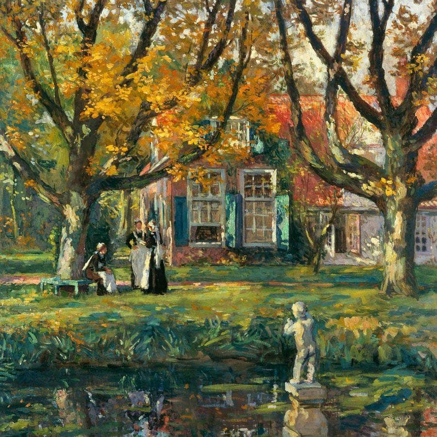 In My Garden By Gari Melchers Fine Art Print