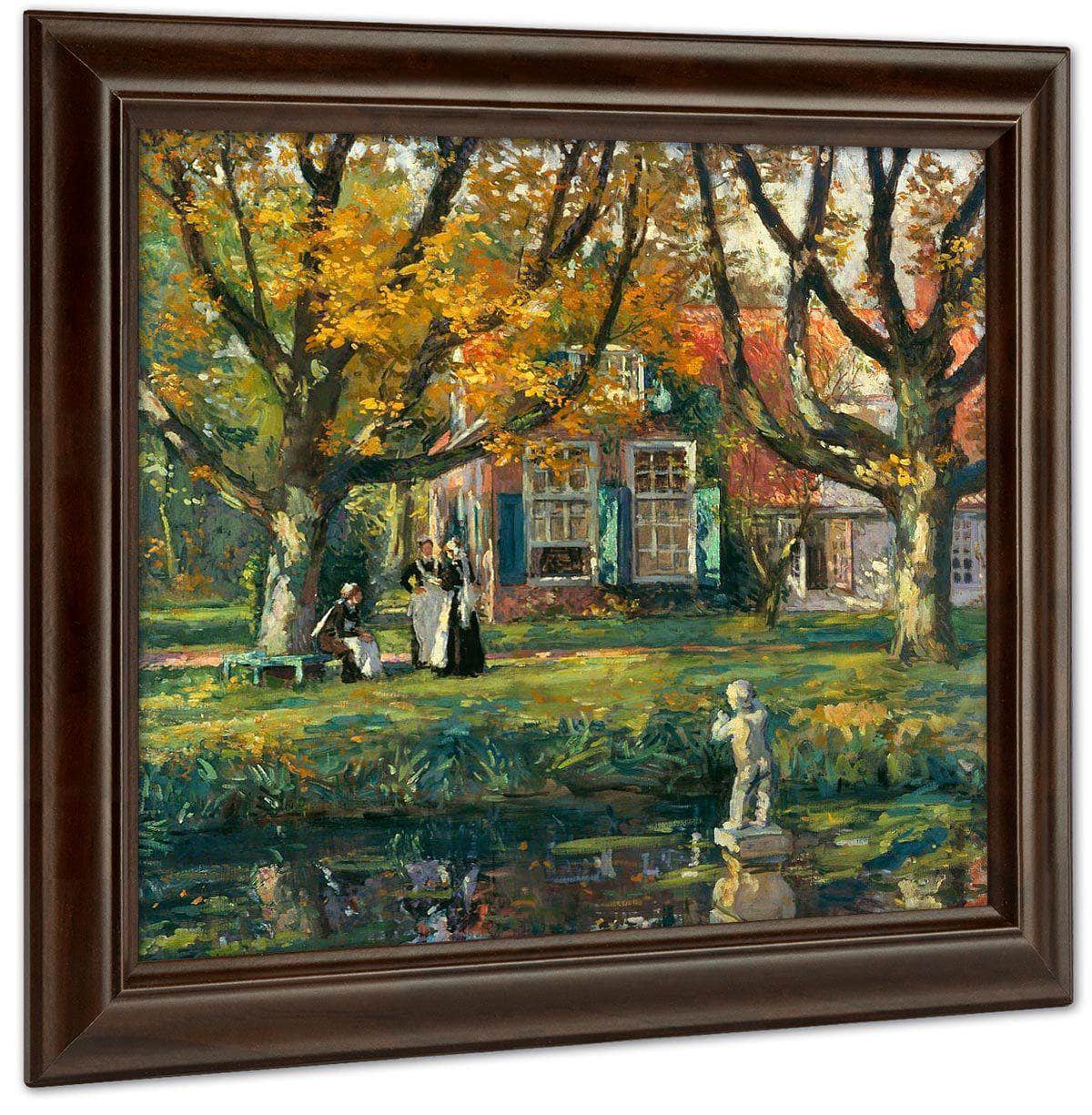 In My Garden By Gari Melchers Fine Art Print