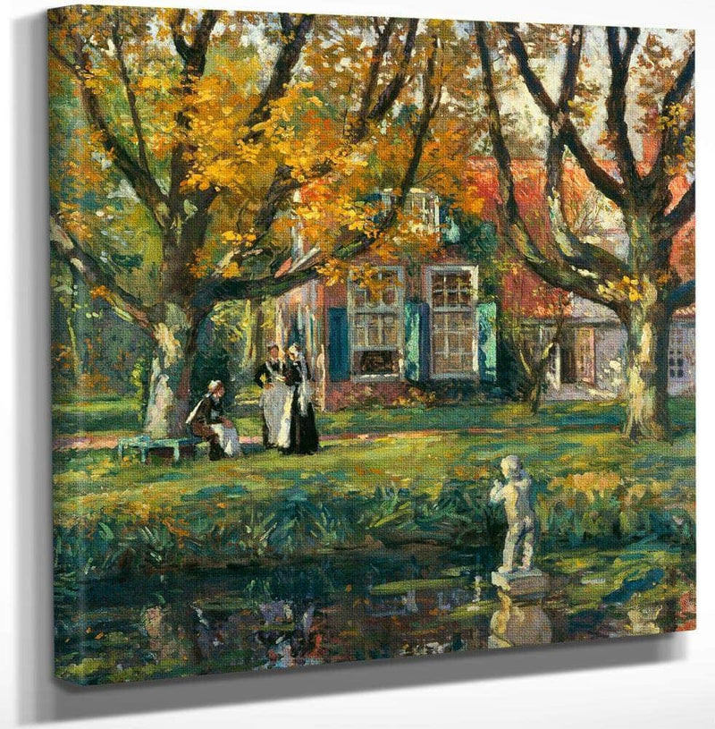In My Garden By Gari Melchers Fine Art Print