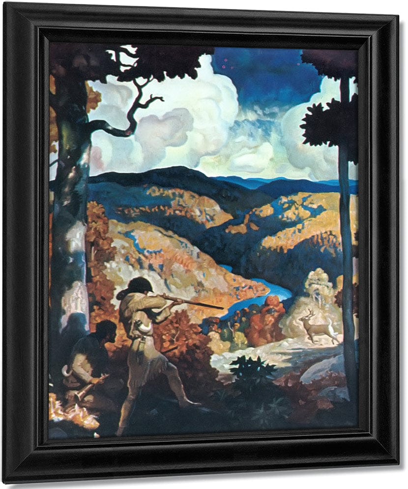 In Old Kentucky By NC Wyeth Fine Art Print