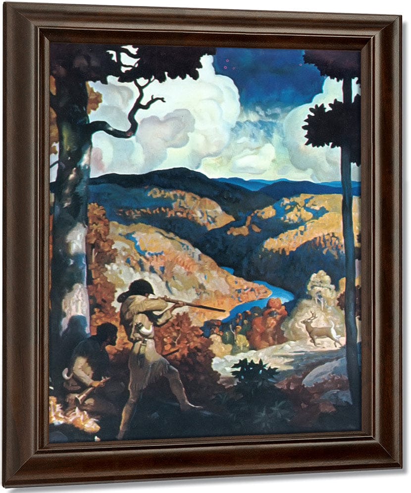 In Old Kentucky By NC Wyeth Fine Art Print