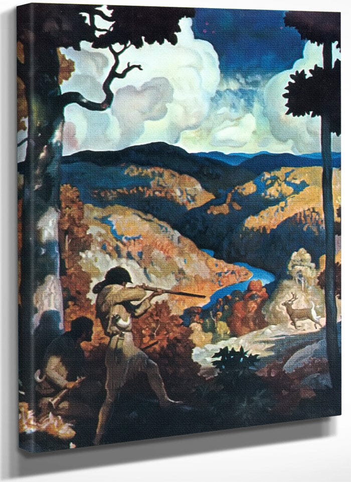 In Old Kentucky By NC Wyeth Fine Art Print
