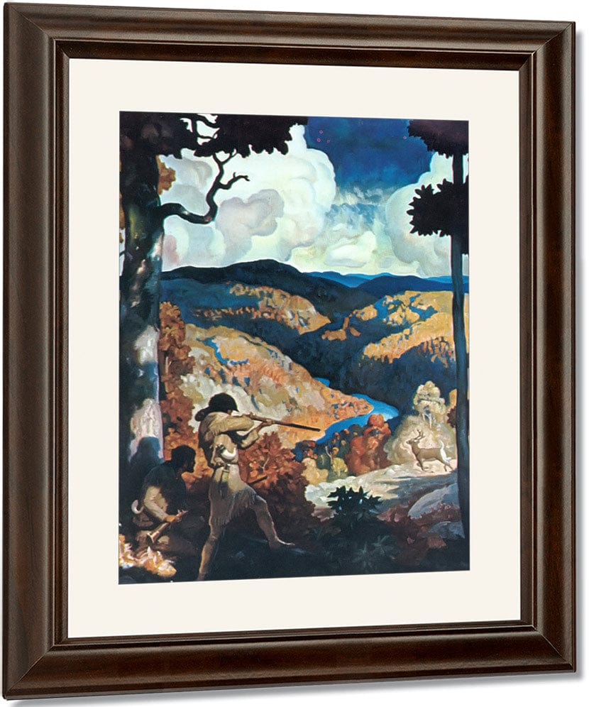 In Old Kentucky By NC Wyeth Fine Art Print
