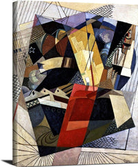 In Port Dans Le Port Painting Albert Gleizes Canvas Art Fine Art Print