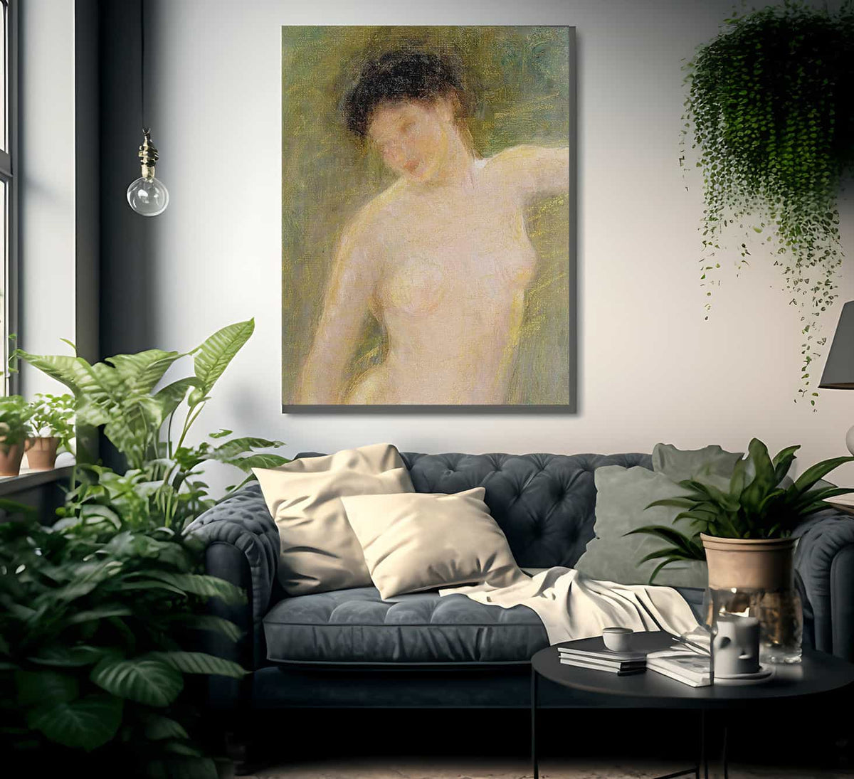 In Shadow By Alice Pike Barney Fine Art Print