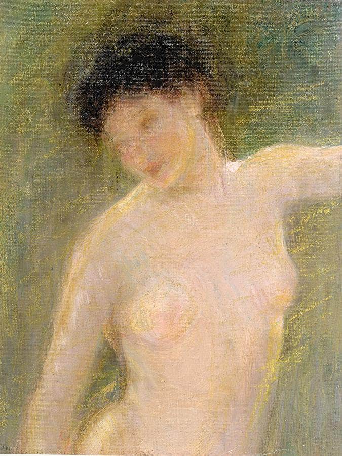 In Shadow By Alice Pike Barney Fine Art Print