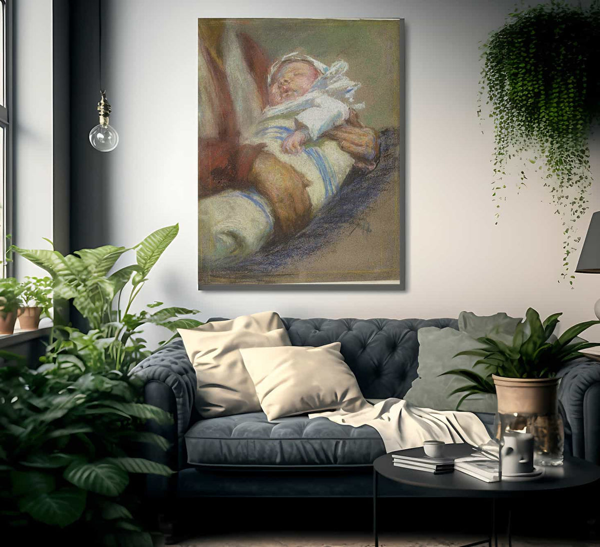 In Swaddlings By Alice Pike Barney Fine Art Print