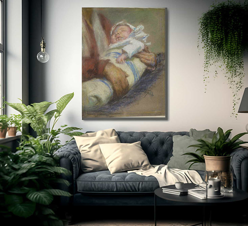 In Swaddlings By Alice Pike Barney Fine Art Print