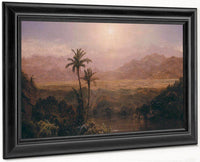 In The Andes By Fredric Edwin Church Fine Art Print